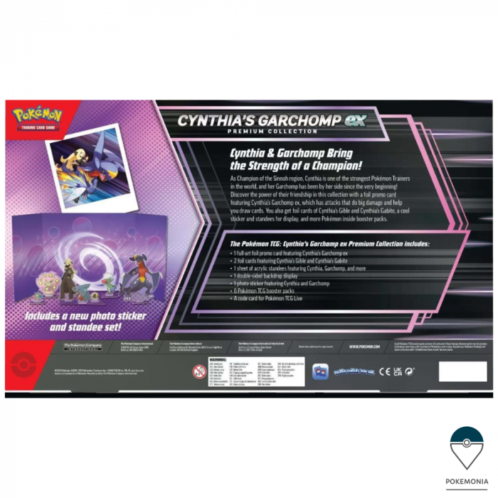Carti Pokemon TCG Cynthia's Garchomp ex Premium Collection [2]