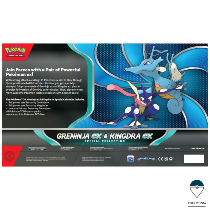 Carti Pokemon TCG Greninja ex & Kingdra ex Special Collection [2]