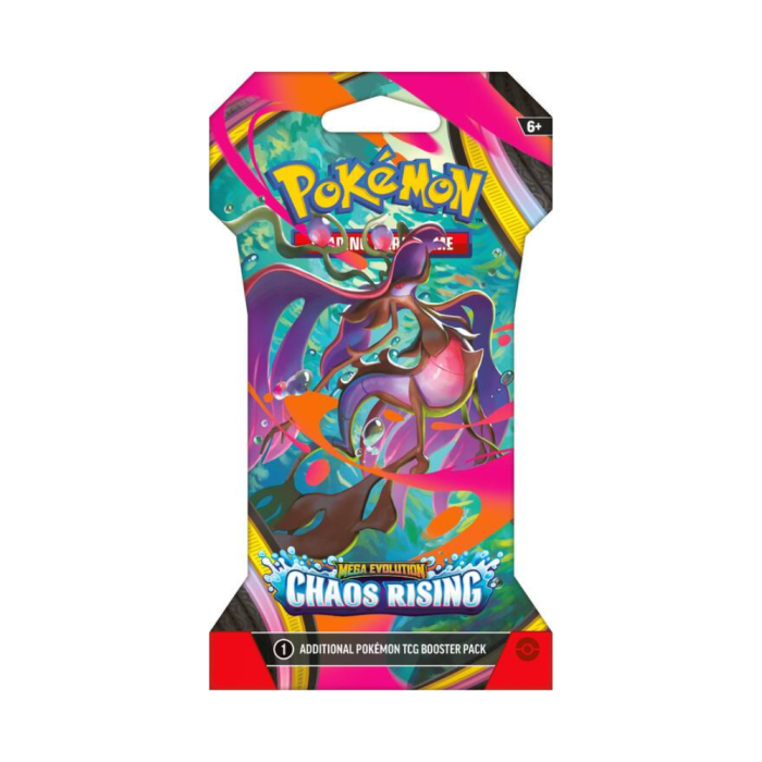 Set cartonase Pokemon TCG Mega Evolution Chaos Rising Sleeved Booster Pack [2]