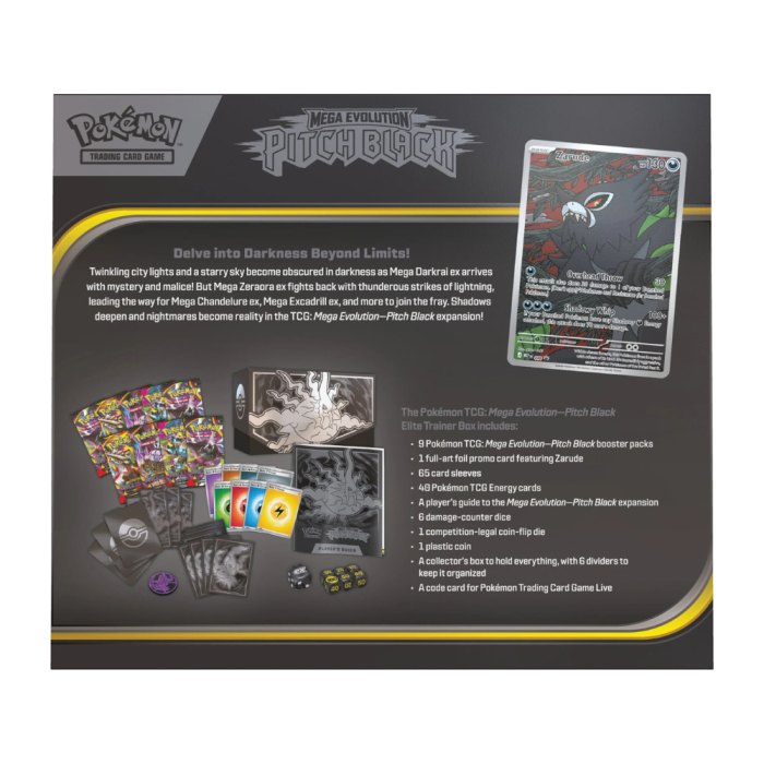 Pokemon TCG Mega Evolution Pitch Black Elite Trainer Box [2]