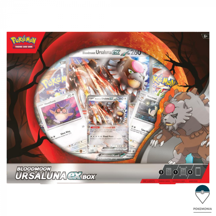 Carti Pokemon TCG Bloodmoon Ursaluna ex Box [2]