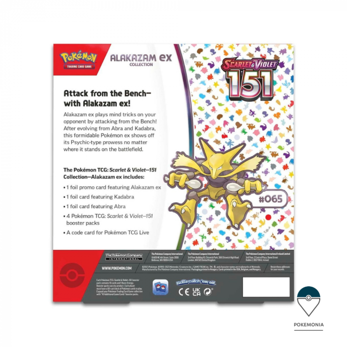 Carti Pokemon TCG Scarlet & Violet 151 Alakazam EX Box [2]