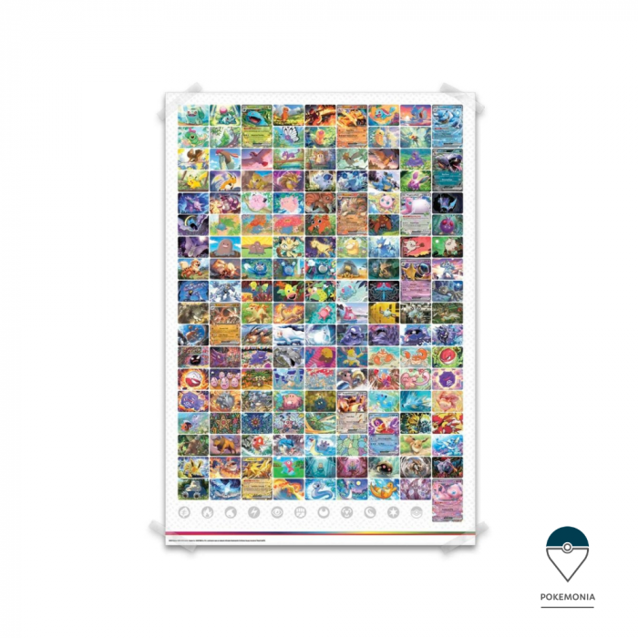 Carti Pokemon TCG Scarlet & Violet 151 Poster Collection [3]