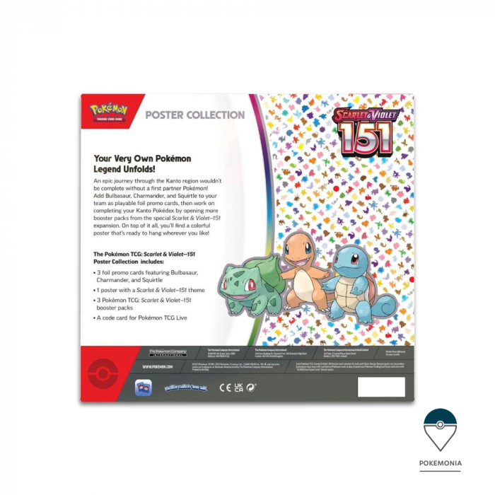 Carti Pokemon TCG Scarlet & Violet 151 Poster Collection [2]