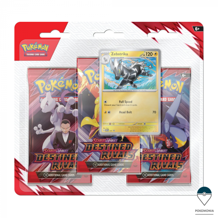 Carti Pokemon TCG Destined Rivals 3 pack blister [1]
