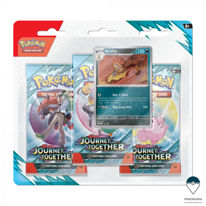 Carti Pokemon TCG Journey Together 3 Pack Blister [1]