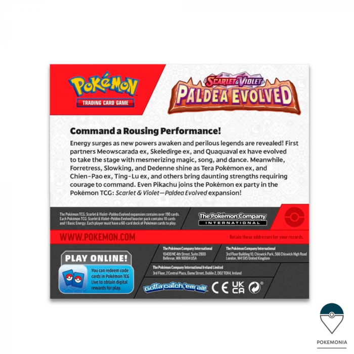 Carti Pokemon TCG Paldea Evolved Booster Box [3]