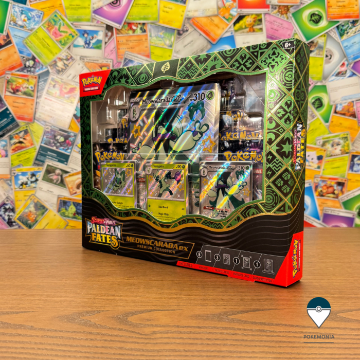 Pokemon TCG Scarlet & Violet Paldean Fates Premium Collection Meowscarada [2]
