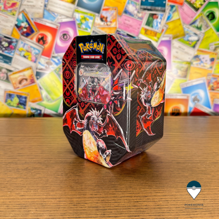 Pokemon TCG Scarlet & Violet Paldean Fates Tin Charizard Pokemonia [3]