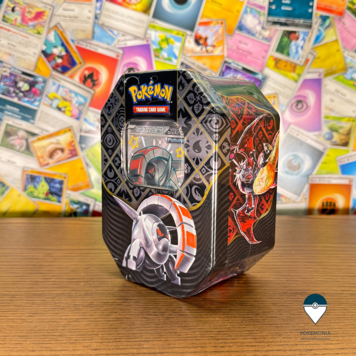 Pokemon TCG Scarlet & Violet Paldean Fates Tin Iron Treads Pokemonia [2]