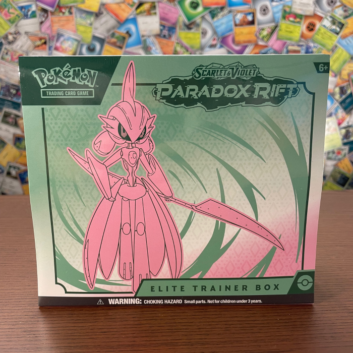 Pokemon TCG Scarlet & Violet Paradox Rift Elite Trainer Box Iron Valiant pret [3]