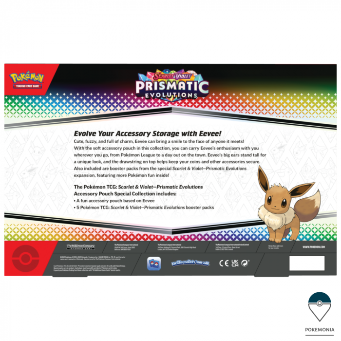 Carti Pokemon TCG Prismatic Evolutions Accessory Pouch [5]