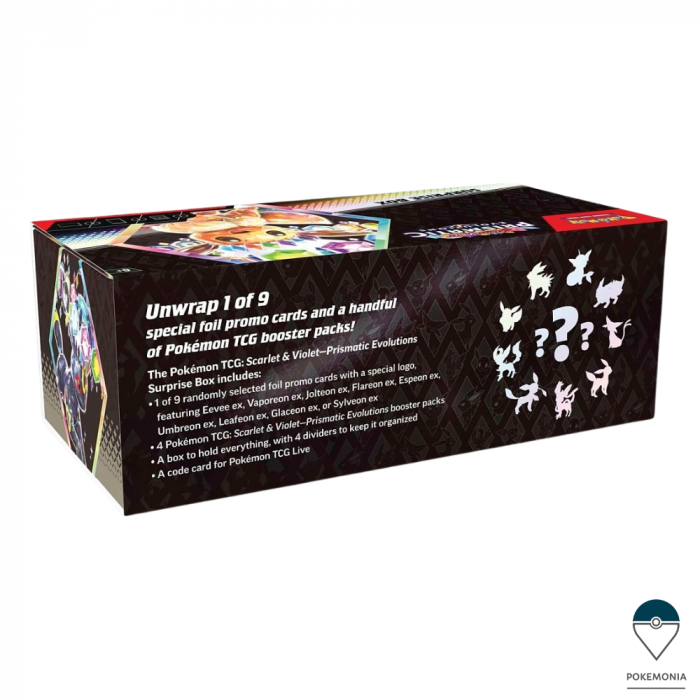 Carti Pokemon TCG Prismatic Evolutions Surprise Box [3]