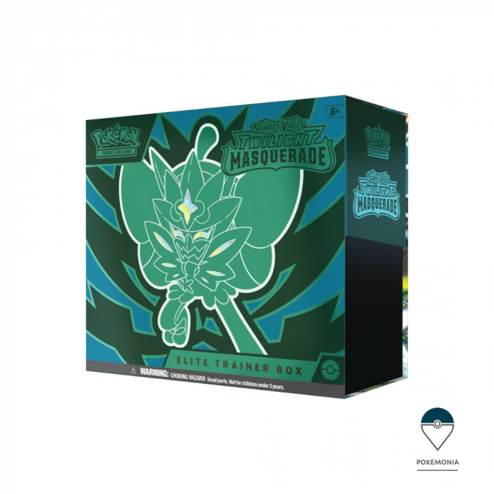 Set cartonase Pokemon TCG Scarlet & Violet Twilight Masquerade Elite Trainer Box [2]