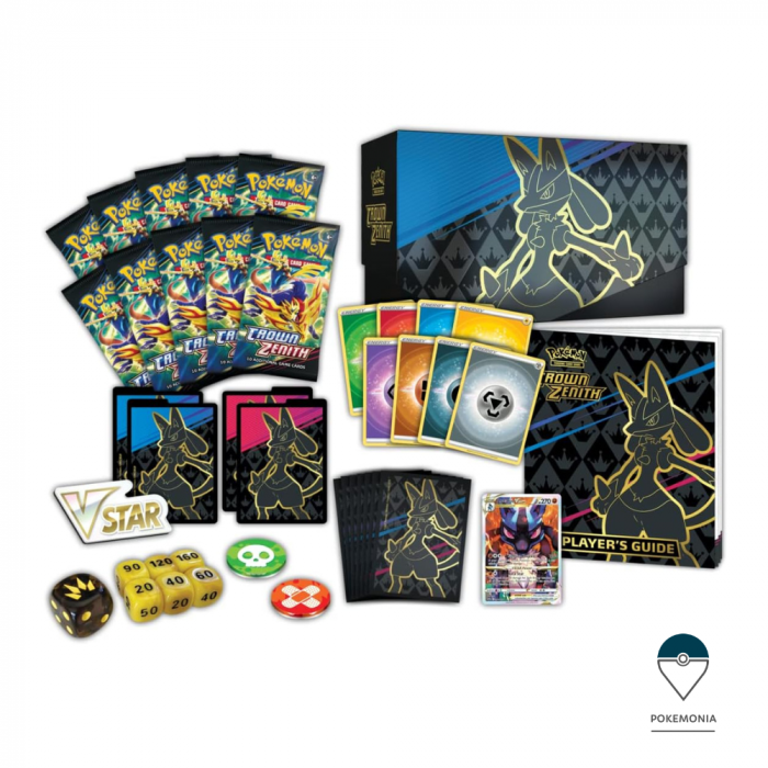 Carti Pokemon TCG Sword & Shield Crown Zenith Elite Trainer Box [3]