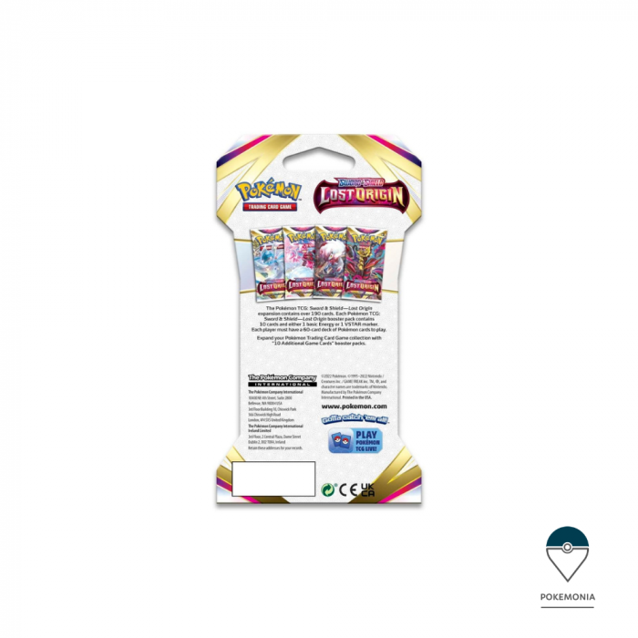 Carti Pokemon TCG Sword & Shield Lost Origin Sleeved Booster Pack [6]