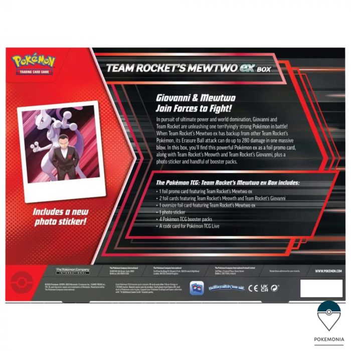 Carti Pokemon TCG Team Rocket's Mewtwo ex Box [2]