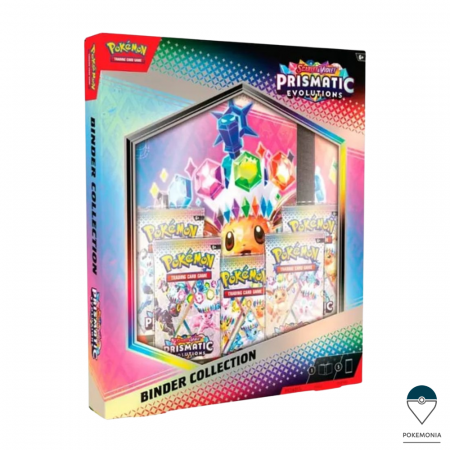 Pokemon TCG: Prismatic Evolutions - Carti Pokemon TCG Prismatic Evolutions Binder Collection