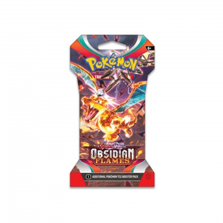 Set cartonase Pokemon TCG Scarlet & Violet Obsidian Flames Sleeved Booster Pack [1]