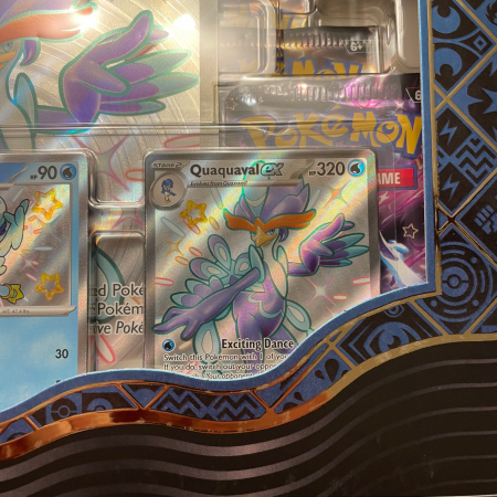 Pokemon TCG Scarlet & Violet Paldean Fates Premium Collection Quaquaval [6]
