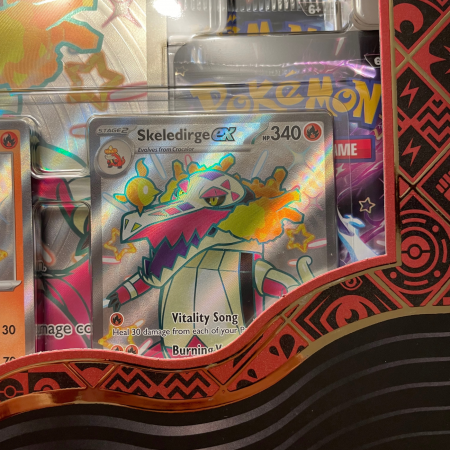 Pokemon TCG Scarlet & Violet Paldean Fates Premium Collection Skeledirge [6]