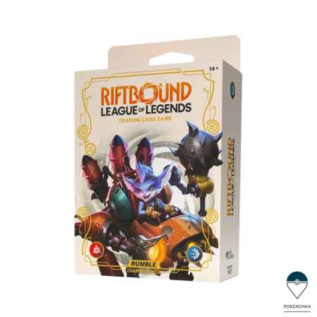 Alte jocuri TCG - Set cartonase League of Legends Riftbound Spiritforged Champion Deck Rumble