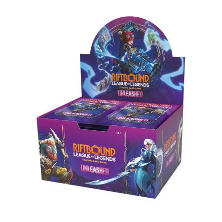 League of Legends Riftbound - League of Legends TCG Riftbound Unleashed Booster Box