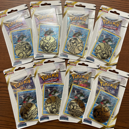 Set Cartonase Pokemon TCG Silver Tempest Checklane Hisuian Basculin [3]