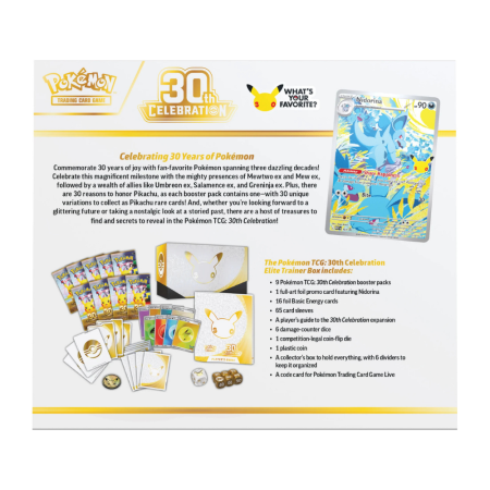 Pokemon TCG 30th Celebrations Elite Trainer Box [1]