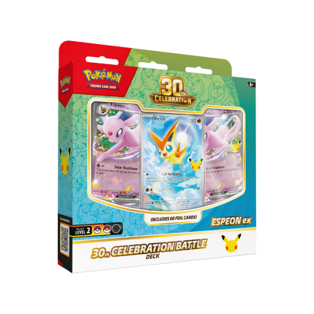 Pokemon TCG: 30th Celebrations - Pokemon TCG 30th Celebrations Espeon ex & Victini Battle Deck
