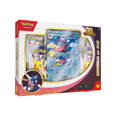 Pokemon TCG: 30th Celebrations - Pokemon TCG 30th Celebrations Greninja ex Box