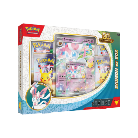 Pokemon TCG: 30th Celebrations - Pokemon TCG 30th Celebrations Sylveon ex Box