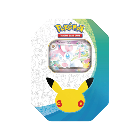Pokemon TCG: 30th Celebrations - Pokemon TCG 30th Celebrations Sylveon ex Tin