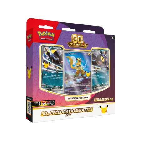Pokemon TCG: 30th Celebrations - Pokemon TCG 30th Celebrations Umbeon ex & Zeraora Battle Deck