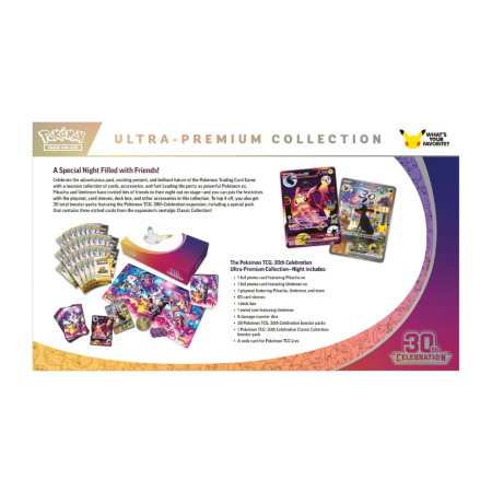 Pokemon TCG 30th Celebrations Umbreon Ultra Premium Collection Night [1]