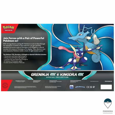 Carti Pokemon TCG Greninja ex & Kingdra ex Special Collection [1]