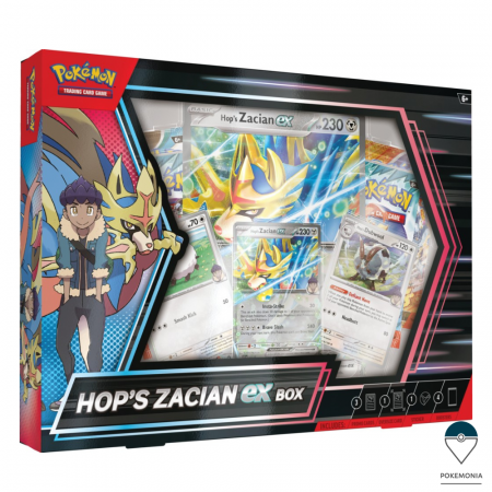 Pokemon Special Collection Box - Carti Pokemon TCG Hop's Zacian ex Box