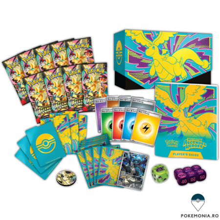 Carti Pokemon Trading Card Game Mega Evolution Ascended Heroes Elite Trainer Box Mega Dragonite [2]