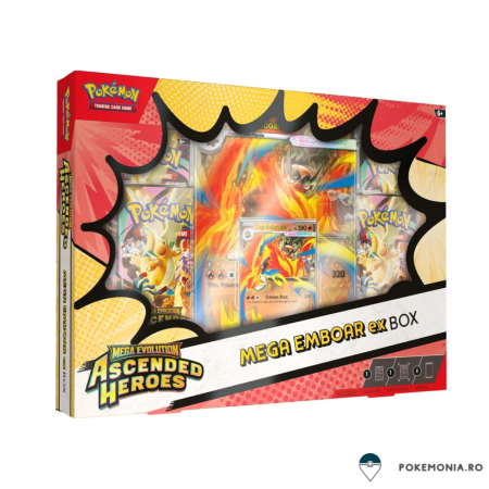 Pokemon TCG: Ascended Heroes - Pokemon TCG Ascended Heroes Mega Emboar Box