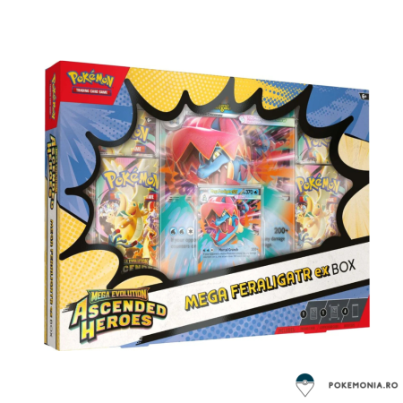 Pokemon TCG: Ascended Heroes - Pokemon TCG Ascended Heroes Mega Feraligatr Box