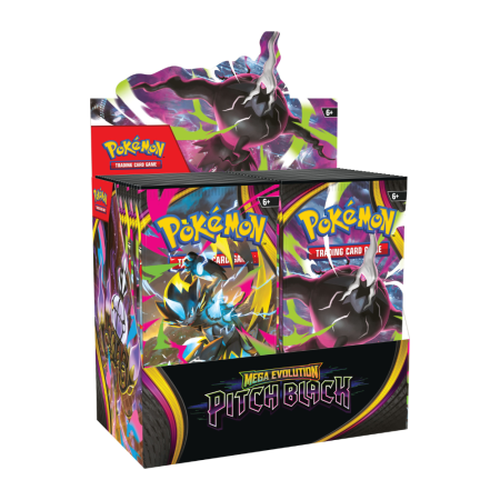 Pokemon TCG Engleza - Pokemon TCG Mega Evolution Pitch Black Booster Box