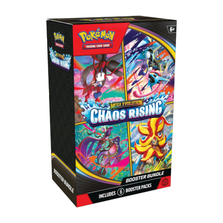 Pokemon TCG: Chaos Rising - Pokemon Trading Card Game Mega Evolution Chaos Rising Booster Bundle