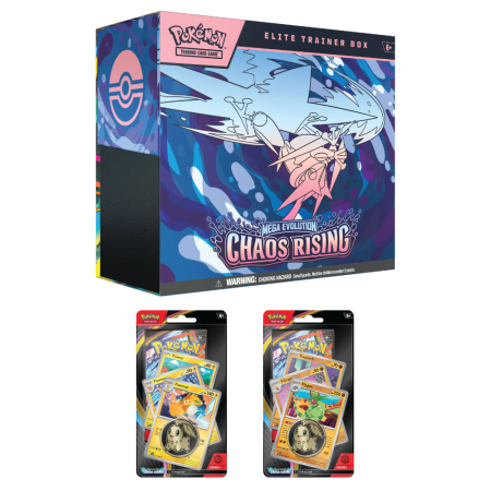 Pokemon TCG: Chaos Rising - Pokemon TCG Chaos Rising ETB bundle