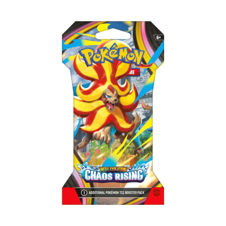 Set cartonase Pokemon TCG Mega Evolution Chaos Rising Sleeved Booster Pack [3]