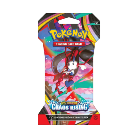 Set cartonase Pokemon TCG Mega Evolution Chaos Rising Sleeved Booster Pack [4]