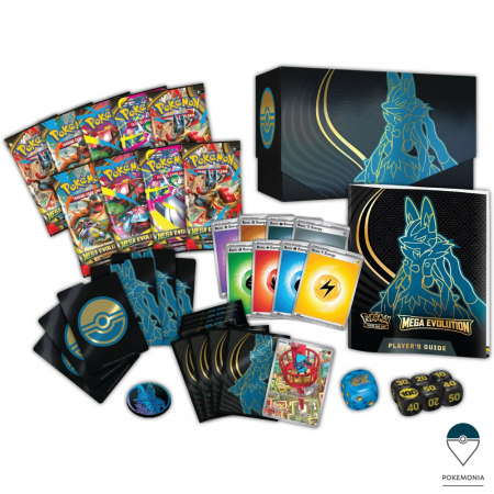 Carti Pokemon TCG Mega Evolution Elite Trainer Box cu Lucario [1]