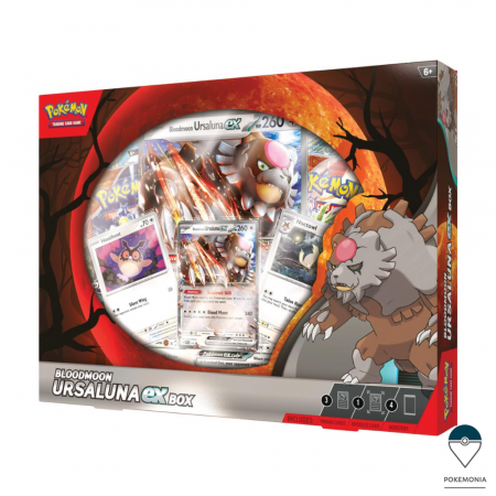 Carti Pokemon TCG Bloodmoon Ursaluna ex Box [2]