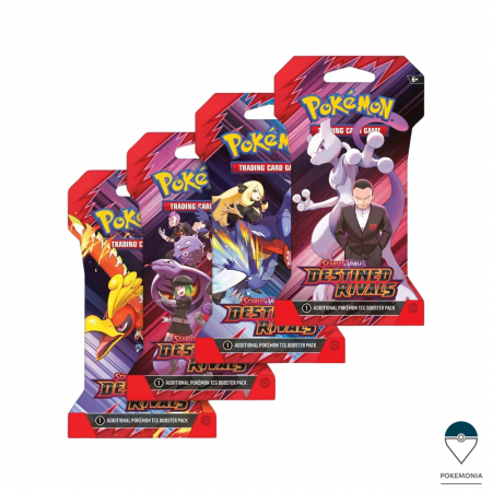Pokemon TCG: Destined Rivals - Carti Pokemon TCG Scarlet & Violet Destined Rivals Sleeved Booster Packs