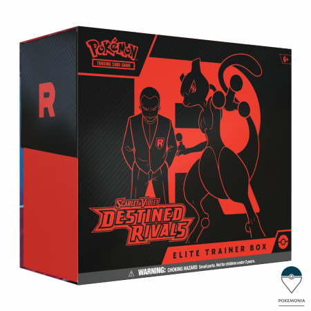 Pokemon TCG: Destined Rivals - Carti Pokemon TCG Scarlet & Violet Destined Rivals Elite Trainer Box