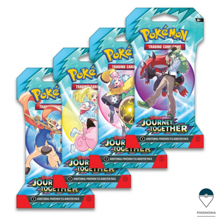 Pokemon TCG: Journey Together - Carti Pokemon TCG Journey Together Sleeved Booster Packs